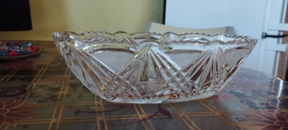 Салатница хрусталь СССР.