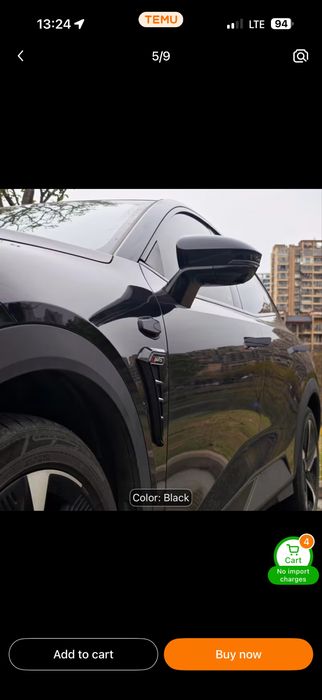 Chery tiggo 7/8/9 pro ветровой накладник тюнинг