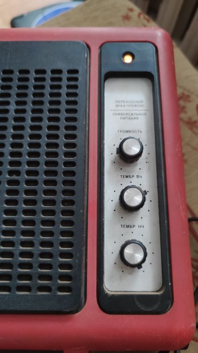 Проигрыватель Лидер 306, колонки Лидер 206