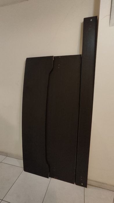 Легло разглобено цвят венге за матрак с размери 160 х 200 см