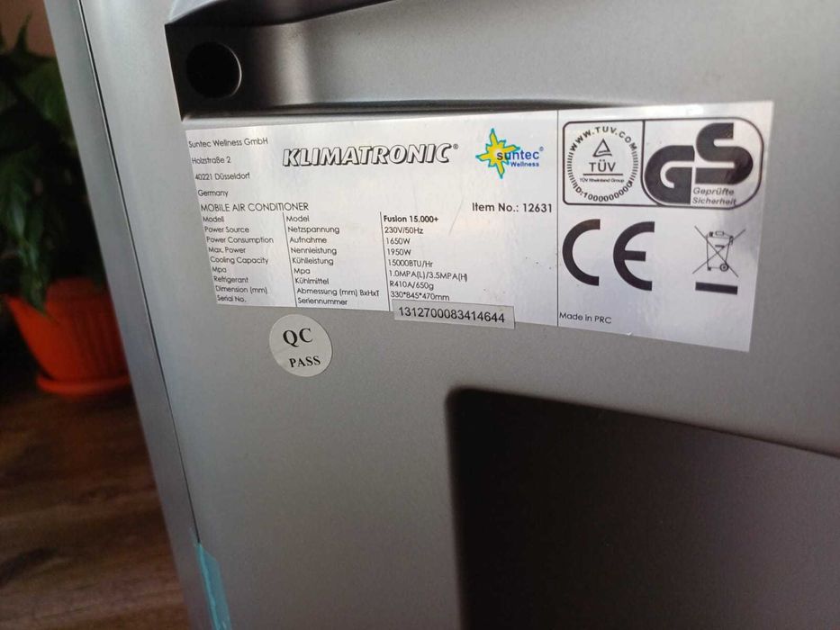 Clima  Portabila Pentru Casa