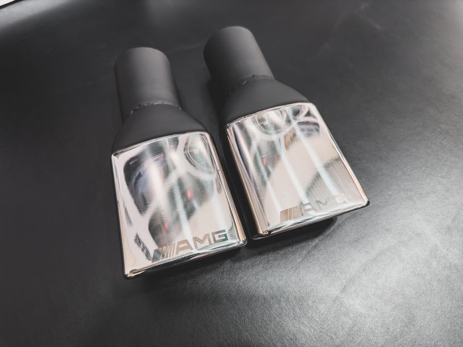 Насадки глушителья AMG Мерседес