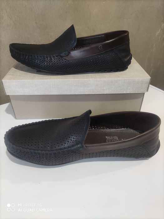 Мокасины ETOR летние ( кожа)