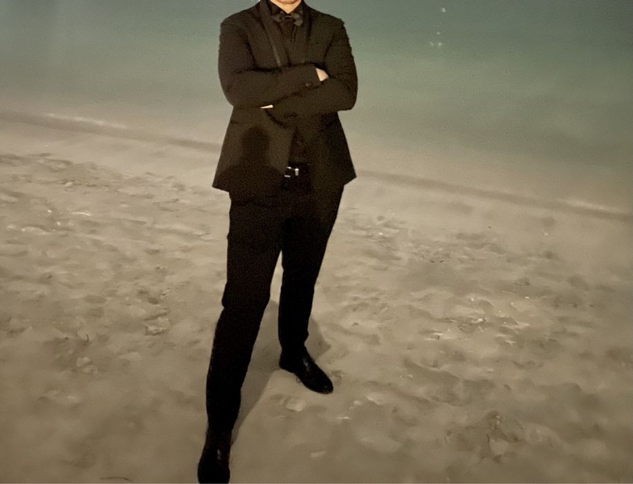 Мъжки Абитуриентски костюм Monni Мъжко сако Guy Laroche