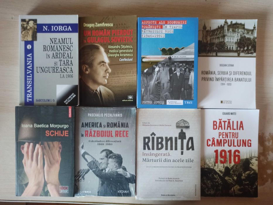 Carti despre istoria Romaniei (lichidare biblioteca)