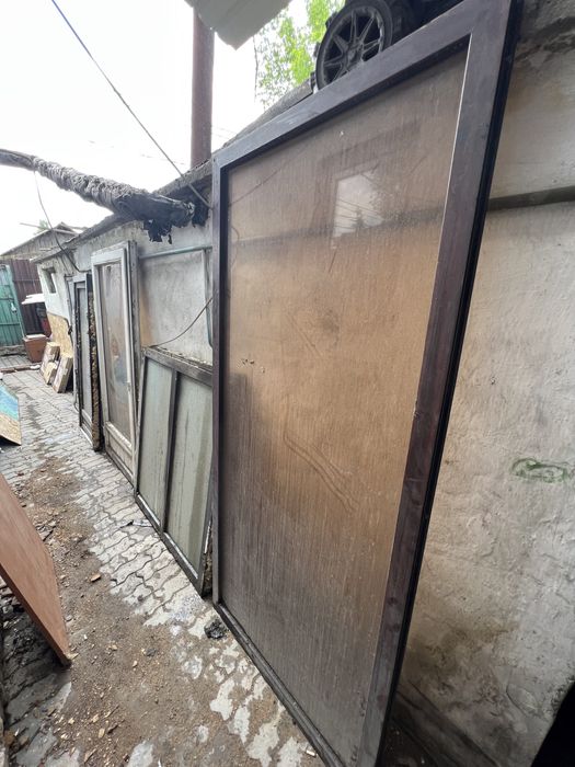 Пластик окно дверь бу