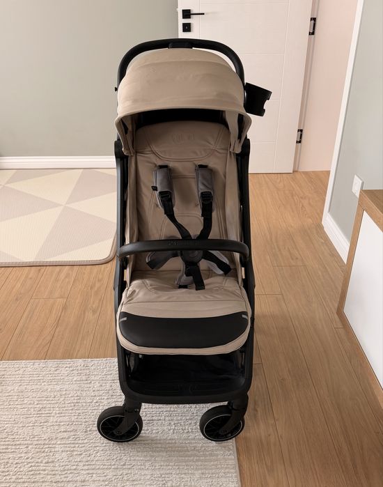 Лятна детска количка Kinderkraft NUBI 2 - Sand Beige
