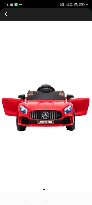 Vând mașinuță electrică Mercedes GTR pentru copii
