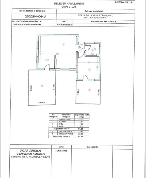 Plazza Bulevardul Timișoara Apartament 2 camere 80 mp Parter