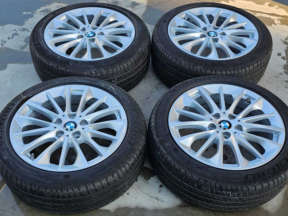 Roți Jante 17 Bmw Volkswagen Audi Mercedes Skoda Seat 5x112 235/55R17 iarna sau 225/45R17 vară Michelin