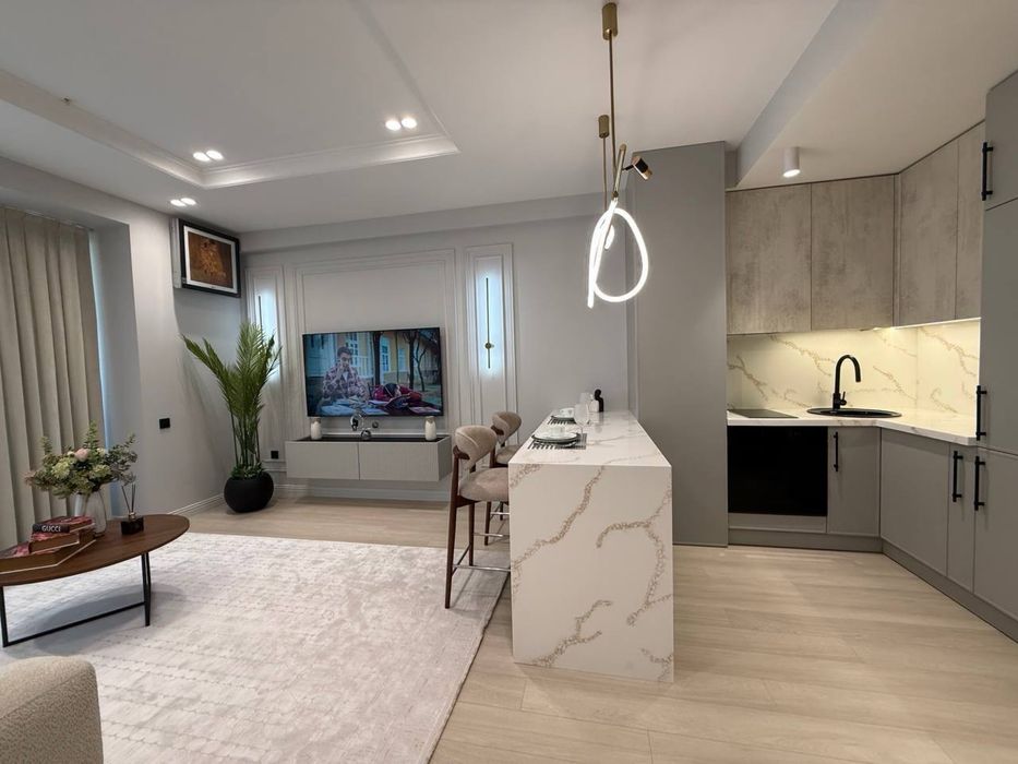 Ташкент сити Жк”U-Tower” квартира с видом на город с площадью 55кв.м