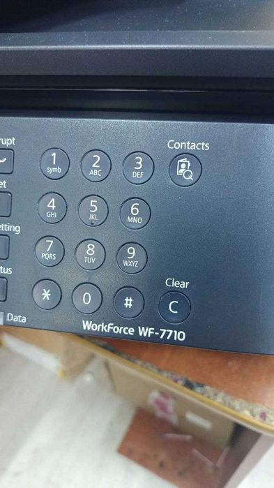 Струйный принтер МФУ EPSON WF-7710 формат А3+