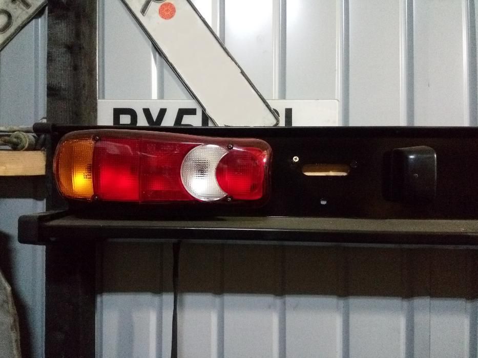 Bara spate Ford Transit 2000 - 2014 NOUA completa cu lampi / triple