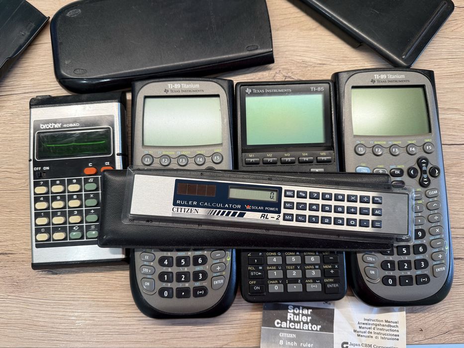 Calculatoare X4 Texas Instruments Ti89 titanium 89 85 Brother Citizen