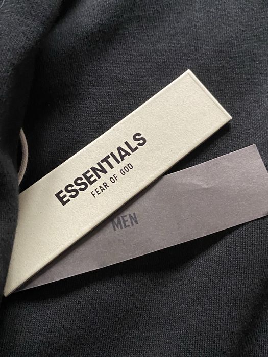 Hanorac Essentials Fear of God (FOG) negru