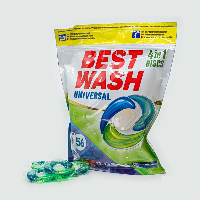 Detergent BestWash Capsule 4in1 Universal 56 buc.