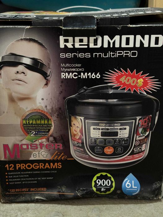 Redmond RMC-M166 мультиварка сотилади енги ишлатилмаган