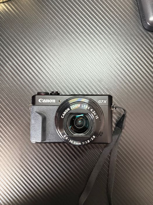 Canon PowerShot G7 X Mark II – Black – Отлично състояние
