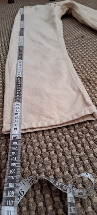 Jeans Levi's 501 W27 W28 (XS) alb ivoire