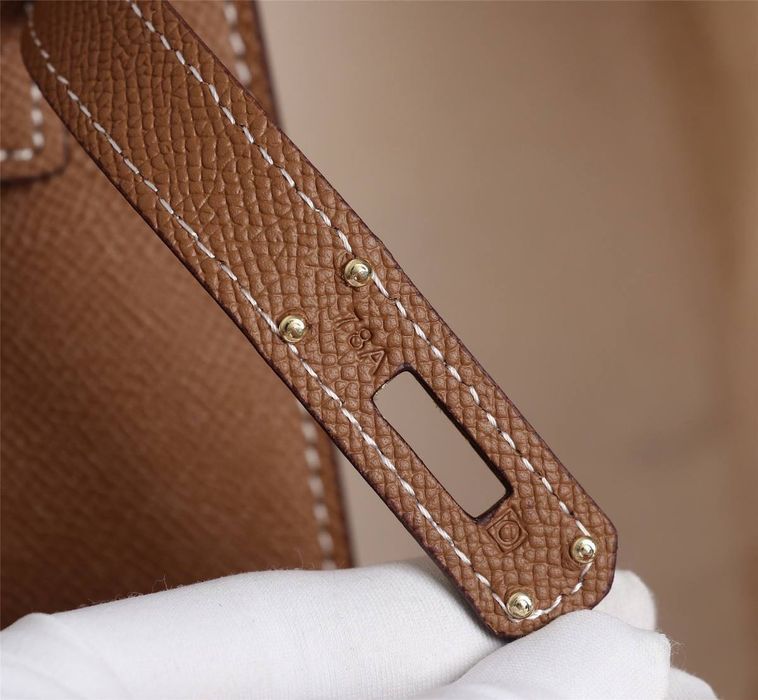 Hermès Mini Kelly II 22 cm – Gold / Camel
