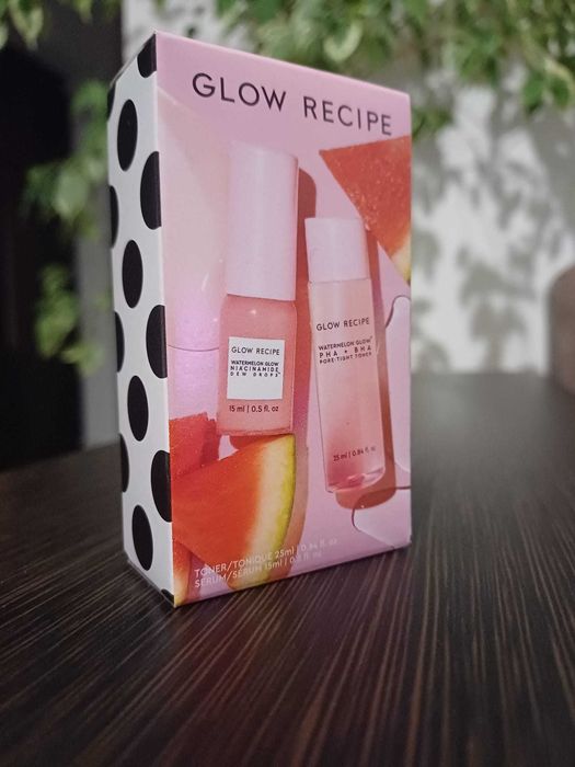 Set Glow Recipe Toner si Serum
