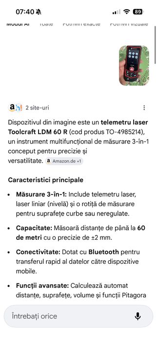 Laser toolcraft  LDM 60R