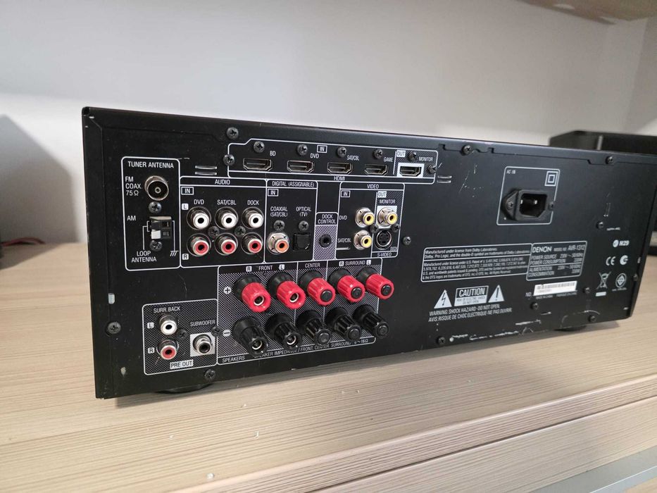 Amplificator statie receiver Denon AVR 1312, 5.1 canale, HDMI, 5 x 110W