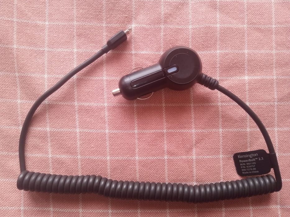 Зарядно за Кола Автомобил iPhone 5 до 14 Kensington Powerbolt 2.1 Ново