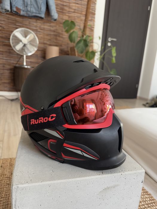 Casca Ruroc RG1-DX ski /snowboard