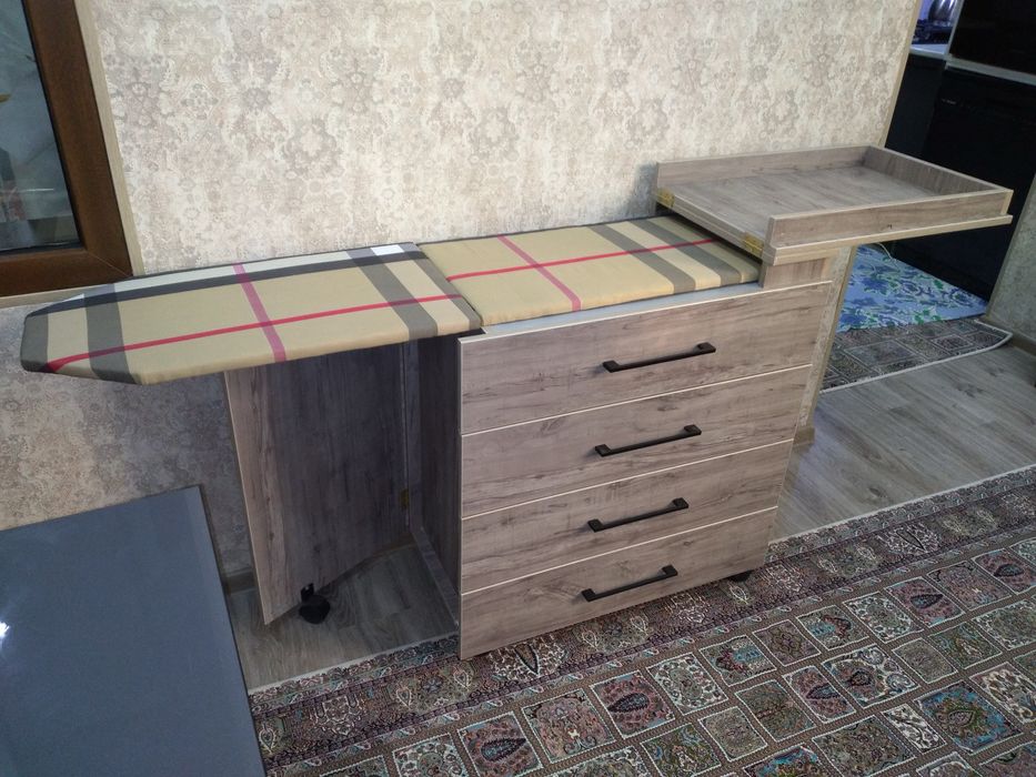 Zamonaviy kompyuter stoli + polkali shkaf | Ofis va uy uchun.