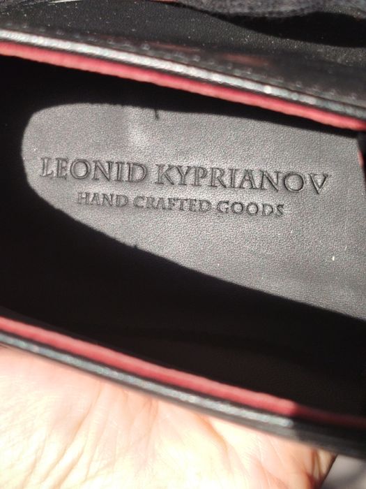 Новые ботинки от Леонида Куприянова