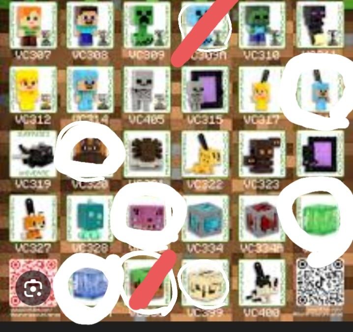 Фигурки kinder joy minecraft