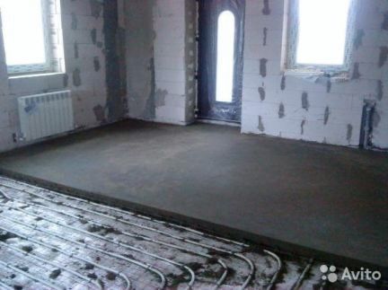 Стяжка пол сухой Стяжка полусухая