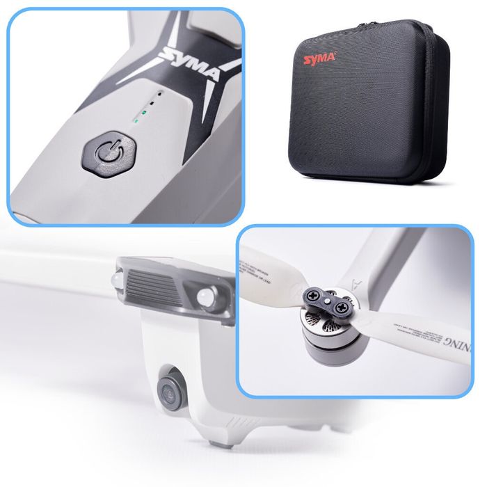 Дрон с камерой квадрокоптер Syma z6 pro
