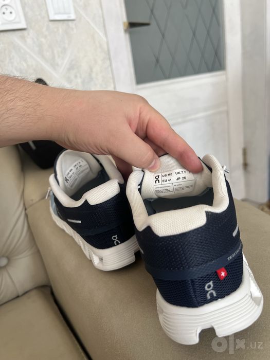 On Cloud 5 Mens Navy / Ice Blue Original Krossovka razmer40,39