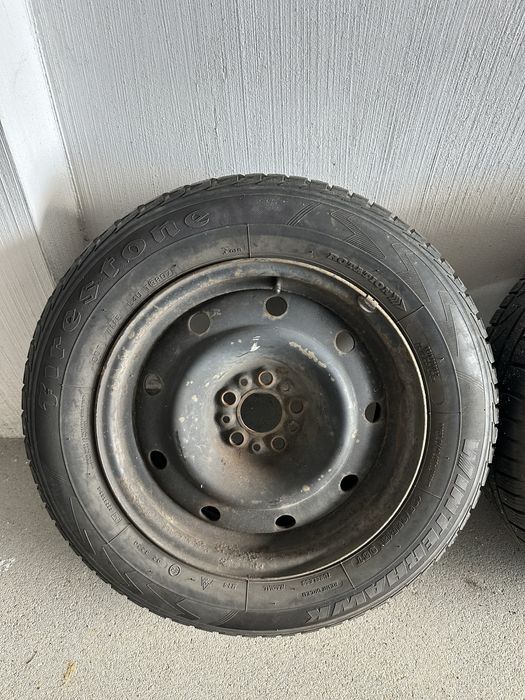 Зимни гуми 195/65/15 (Firestone/Continental) с джанти 15 цола