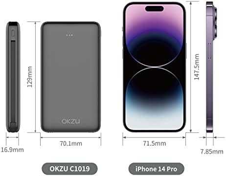 Нова Преносима външна батерия 10000mAh с бързо зареждане 22.5W PD QC