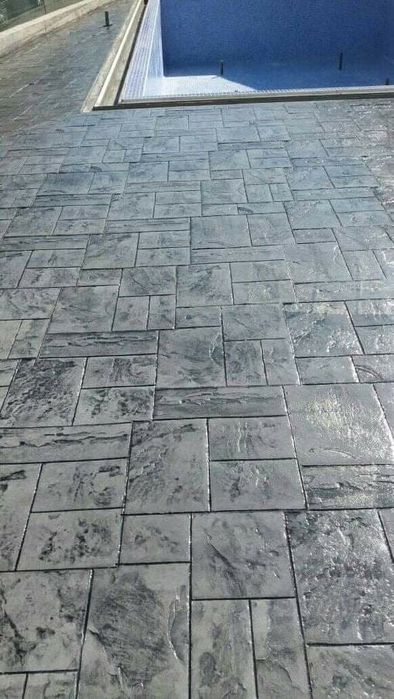 Щампован бетон...