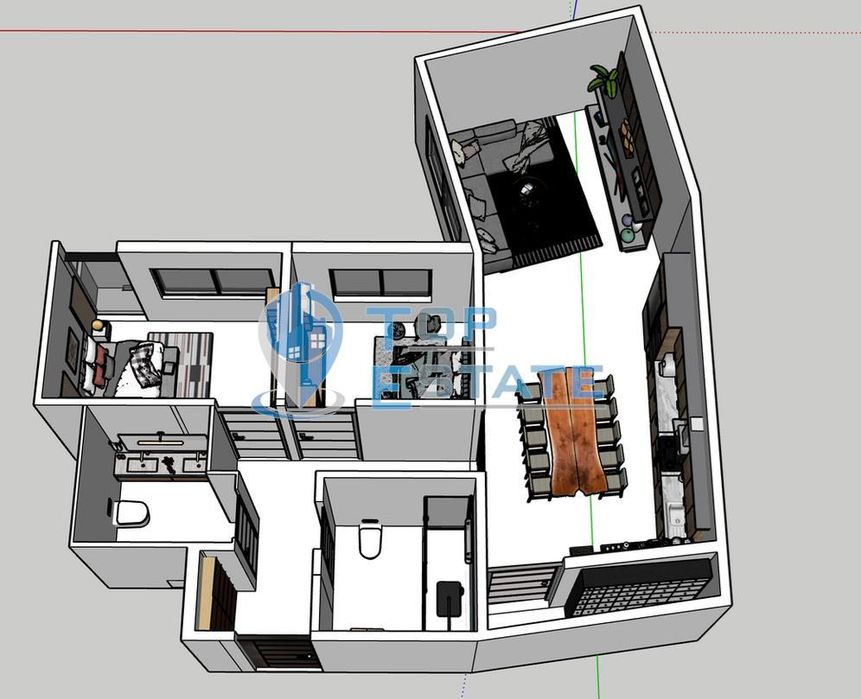 Продава се Тристаен апартамент в Велико Търново, Бузлуджа - 150 кв.м за 1154 €/кв.м - Снимка #10