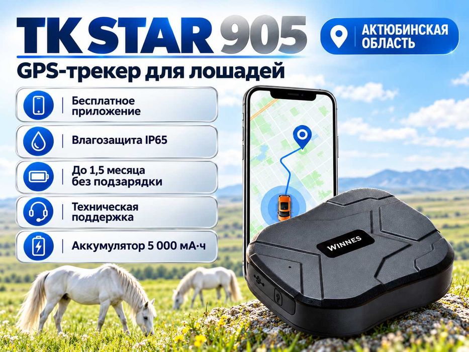 GPS трекер для лошадей. Жпс жылқыға
