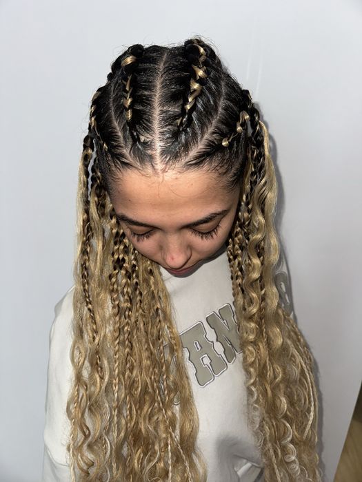 Extensii Afro | Împletituri Afro | Box Braids | Boho Braids