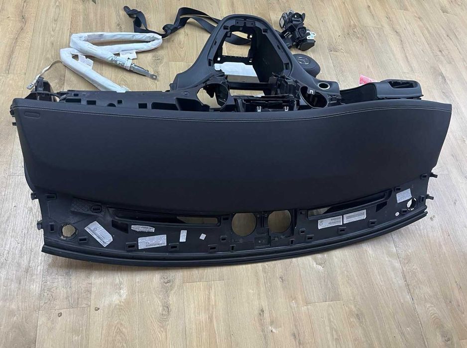 Mercedes Benz V kit airbag volan pasager - plansa de bord cusatura
