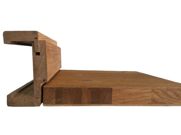 Usi interioare din lemn stejar masiv stratificat