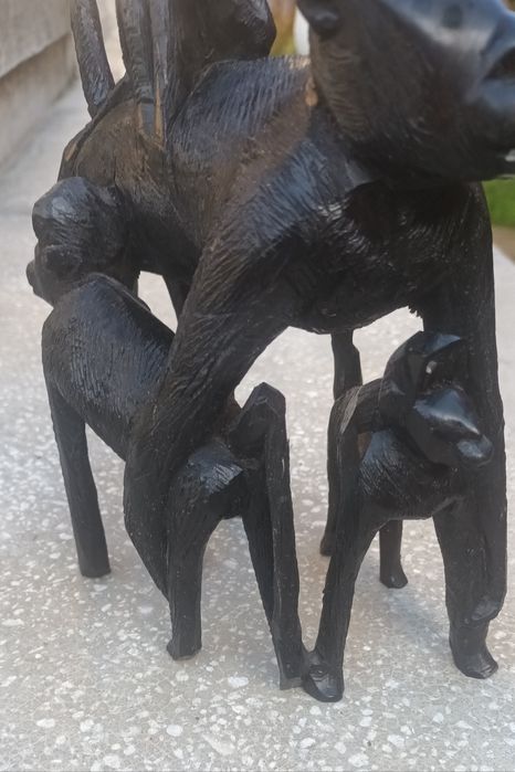 Sculptura lemn de Abanos