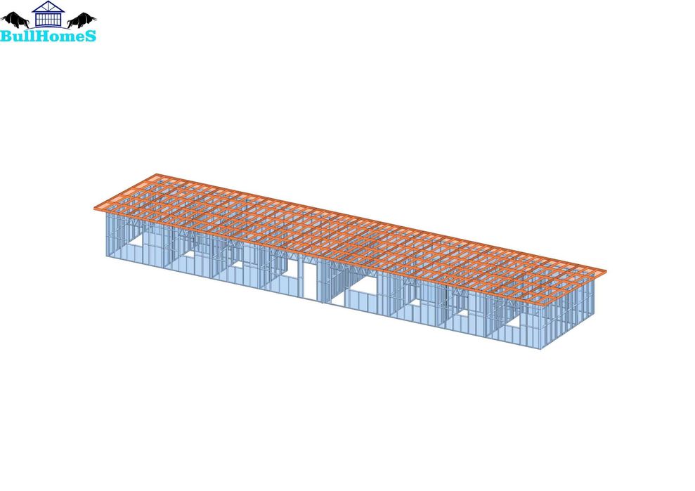 КРЕДИТ-Бунгала, Сглобяеми къщи, Преместваеми - 168м2 - два апартамента