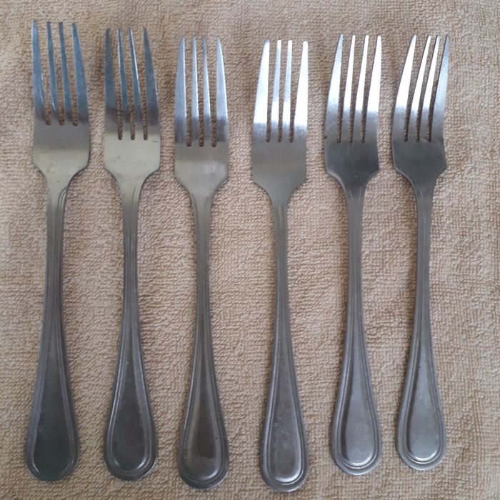 Вилки столовые нержавейка
