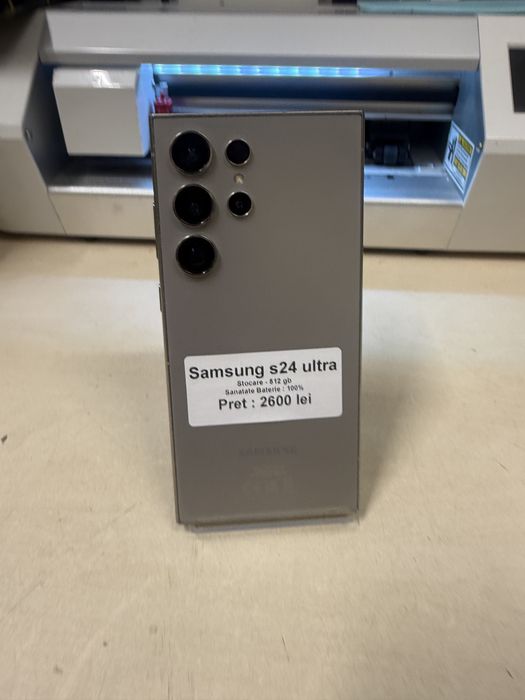 Samsung s24 ultra / 512 gb /12 gb ram / folie sticla cadou