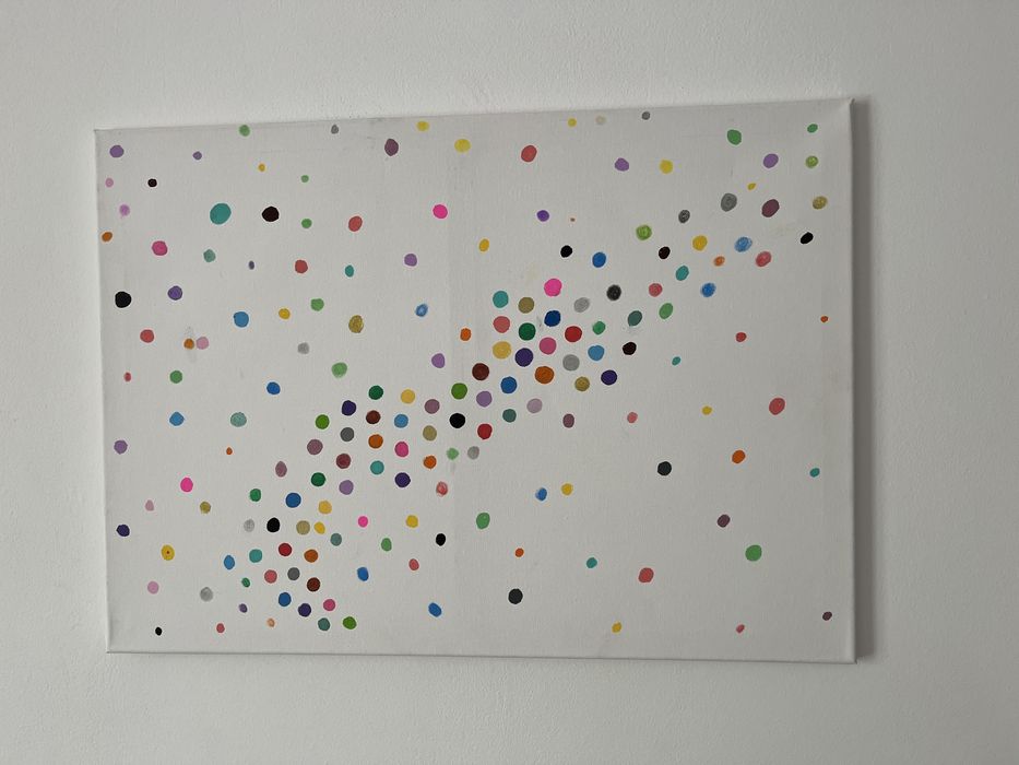 Stardust acrylic on canvas 50 x 70 cm Artist Anonymous