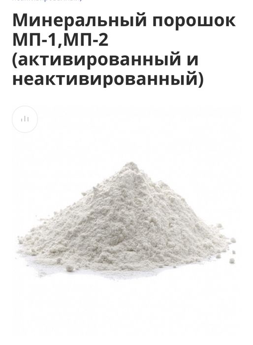минеральный порошок МП-1