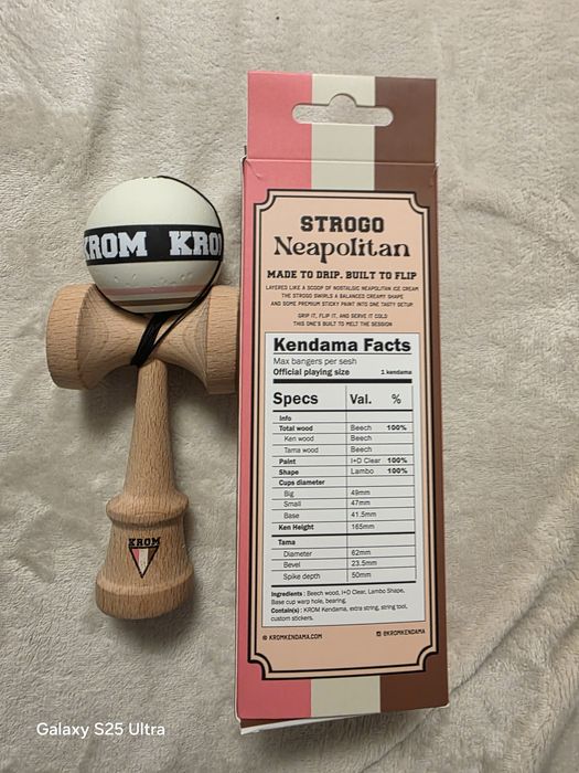 Kendama Krom Strogo Neapolitan